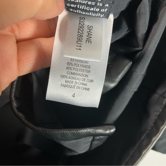 Diane von Furstenberg Shane Tie-Waist Jacket black size 4 - Picture 11 of 15